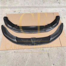 Load image into Gallery viewer, PSM Style Carbon Fibre Front Splitter 2 Pieces for BMW F80 M3 F82 F83 M4 14-20