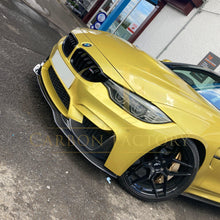 Load image into Gallery viewer, PSM Style Carbon Fibre Front Splitter for BMW F80 M3 F82 F83 M4 14-20