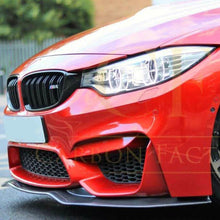 Load image into Gallery viewer, PSM Style Carbon Fibre Front Splitter for BMW F80 M3 F82 F83 M4 14-20