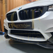 Load image into Gallery viewer, PSM Style Carbon Fibre Front Splitter for BMW F80 M3 F82 F83 M4 14-20