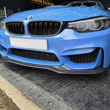 Load image into Gallery viewer, PSM Style Carbon Fibre Front Splitter for BMW F80 M3 F82 F83 M4 14-20