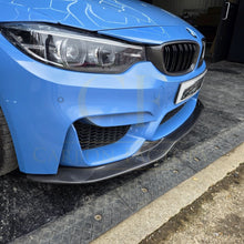 Load image into Gallery viewer, PSM Style Carbon Fibre Front Splitter for BMW F80 M3 F82 F83 M4 14-20