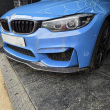 Load image into Gallery viewer, PSM Style Carbon Fibre Front Splitter for BMW F80 M3 F82 F83 M4 14-20