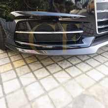 Load image into Gallery viewer, R Style Carbon Fibre Front Splitter for Audi C7.5 A6 S Line & S6 15-18