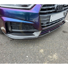Load image into Gallery viewer, RS Style Carbon Fibre Front Splitter for Audi B9 A5 S Line & S5 17-19