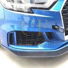 Load image into Gallery viewer, V Style Carbon Fibre Front Splitter for Audi 8V RS3 Saloon 17-20