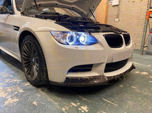 Load image into Gallery viewer, V Style Carbon Fibre Front Splitter for BMW E90 E92 E93 M3 07-13