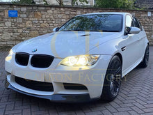 Load image into Gallery viewer, V Style Carbon Fibre Front Splitter for BMW E90 E92 E93 M3 07-13
