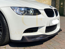 Load image into Gallery viewer, V Style Carbon Fibre Front Splitter for BMW E90 E92 E93 M3 07-13