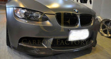 Load image into Gallery viewer, V Style Carbon Fibre Front Splitter for BMW E90 E92 E93 M3 07-13
