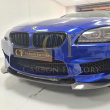 Load image into Gallery viewer, V Style Carbon Fibre Front Splitter for BMW F06 F12 F13 M6 11-18