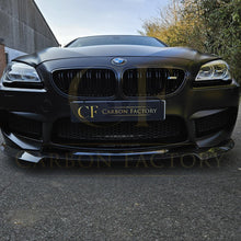 Load image into Gallery viewer, V Style Carbon Fibre Front Splitter for BMW F06 F12 F13 M6 11-18