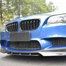 Load image into Gallery viewer, V Style Carbon Fibre Front Splitter for BMW F10 M5 10-16