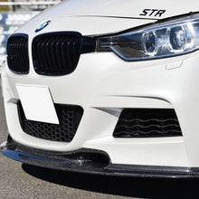 Load image into Gallery viewer, V Style Carbon Fibre Front Splitter for BMW F30 F31 3 Series M Sport 12-19