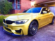Load image into Gallery viewer, V Style Carbon Fibre Front Splitter for BMW F80 M3 F82 F83 M4 14-20