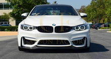 Load image into Gallery viewer, V Style Carbon Fibre Front Splitter for BMW F80 M3 F82 F83 M4 14-20