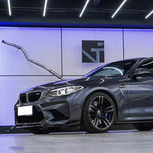 Load image into Gallery viewer, V Style Carbon Fibre Front Splitter for BMW F87 M2 OG 16-18