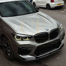 Load image into Gallery viewer, V Style Carbon Fibre Front Splitter for BMW F97 X3M F98 X4M 18-21
