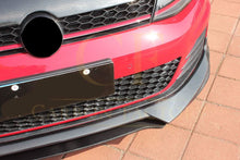 Load image into Gallery viewer, V Style Carbon Fibre Front Splitter for VW Golf MK7 GTI 14-17