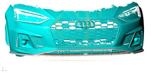 Load image into Gallery viewer, V Style Pre-Preg Carbon Fibre Front Splitter for Audi B9.5 A5 S Line & S5 20-22