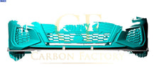Load image into Gallery viewer, V Style Pre-Preg Carbon Fibre Front Splitter for Audi S3 Saloon 21-Present