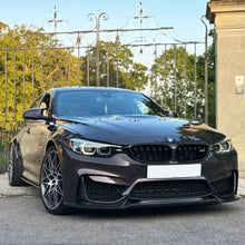 Load image into Gallery viewer, VR Style Carbon Fibre Front Splitter for BMW F80 M3 F82 F83 M4 14-20