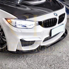 Load image into Gallery viewer, VR Style Carbon Fibre Front Splitter for BMW F80 M3 F82 F83 M4 14-20