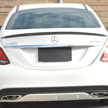 Load image into Gallery viewer, AMG Style Carbon Fibre Boot Spoiler for Mercedes Benz W205 C Class 15-21