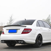 Load image into Gallery viewer, C74 Style Carbon Fibre Boot Spoiler for Mercedes Benz W204 C Class Saloon 07-14