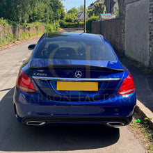 Load image into Gallery viewer, PSM Style Carbon Fibre Boot Spoiler for Mercedes Benz W205 C Class 15-21