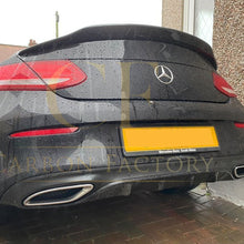 Load image into Gallery viewer, PSM Style Carbon Fibre Boot Spoiler for Mercedes Benz W205 C Class 15-21