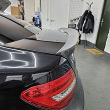 Load image into Gallery viewer, V Style Carbon Fibre Boot Spoiler for Mercedes Benz W204 C Class 07-14