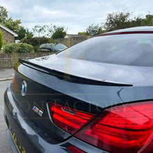 Load image into Gallery viewer, V Style Carbon Fibre Boot Spoiler for BMW 6 Series F06 F12 F13 inc M6 11-18
