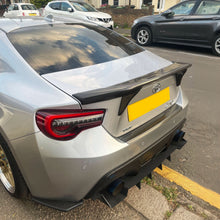 Load image into Gallery viewer, AB Style Carbon Fibre Boot Spoiler for Toyota GT86 12-20
