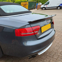 Load image into Gallery viewer, B Style Carbon Fibre Boot Spoiler for Audi B8 B8.5 A5 S5 Convertible 07-16