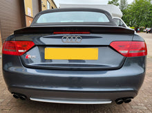 Load image into Gallery viewer, B Style Carbon Fibre Boot Spoiler for Audi B8 B8.5 A5 S5 Convertible 07-16