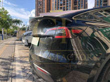 Load image into Gallery viewer, CS Style Pre-Preg Carbon Fibre Rear Spoiler for Tesla Model Y 19-23