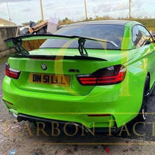Load image into Gallery viewer, GTS V Style Carbon Fibre Boot Spoiler for BMW F80 M3 F82 F83 M4 14-20