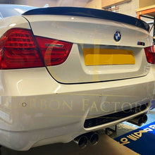 Load image into Gallery viewer, MP Style Carbon Fibre Boot Spoiler for BMW 3 Series E90 Saloon inc M3 07-13