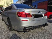 Load image into Gallery viewer, MP Style Carbon Fibre Boot Spoiler for BMW 5 Series F10 inc M5 10-17
