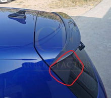 Load image into Gallery viewer, OSIR Style Carbon Fibre Spoiler Side Plates for VW Golf MK8 21-Present