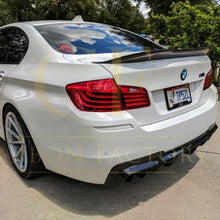 Load image into Gallery viewer, PSM Style Carbon Fibre Boot Spoiler for BMW 5 Series F10 inc M5 10-17