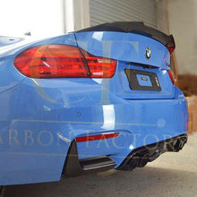 Load image into Gallery viewer, PSM Style Pre-Preg Carbon Fibre Boot Spoiler for BMW F82 M4 Coupe 14-20