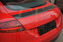 Load image into Gallery viewer, R Style Carbon Fibre Boot Spoiler for Audi 8J TT TTS MK2 07-14