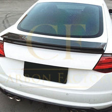 Load image into Gallery viewer, R Style Carbon Fibre Boot Spoiler for Audi 8S TT MK3 15-19