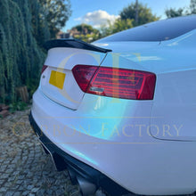 Load image into Gallery viewer, R Style Carbon Fibre Boot Spoiler for Audi B8 B8.5 S5 RS5 2 Door 07-16