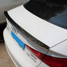 Load image into Gallery viewer, V Style Carbon Fibre Boot Spoiler for Audi A3 S3 RS3 Saloon 13-20