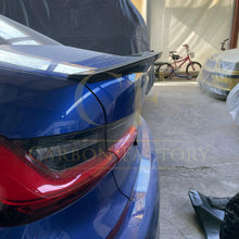 Load image into Gallery viewer, V Style Pre-Preg Carbon Fibre Boot Spoiler for BMW G20 3 Series G80 M3 19-Present