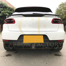 Load image into Gallery viewer, V Style Carbon Fibre Mid Spoiler for Porsche Macan 14-20