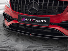Load image into Gallery viewer, Maxton Design - FRONT SPLITTER V.2 MERCEDES A45 AERO W176 FACELIFT (2015-2018)